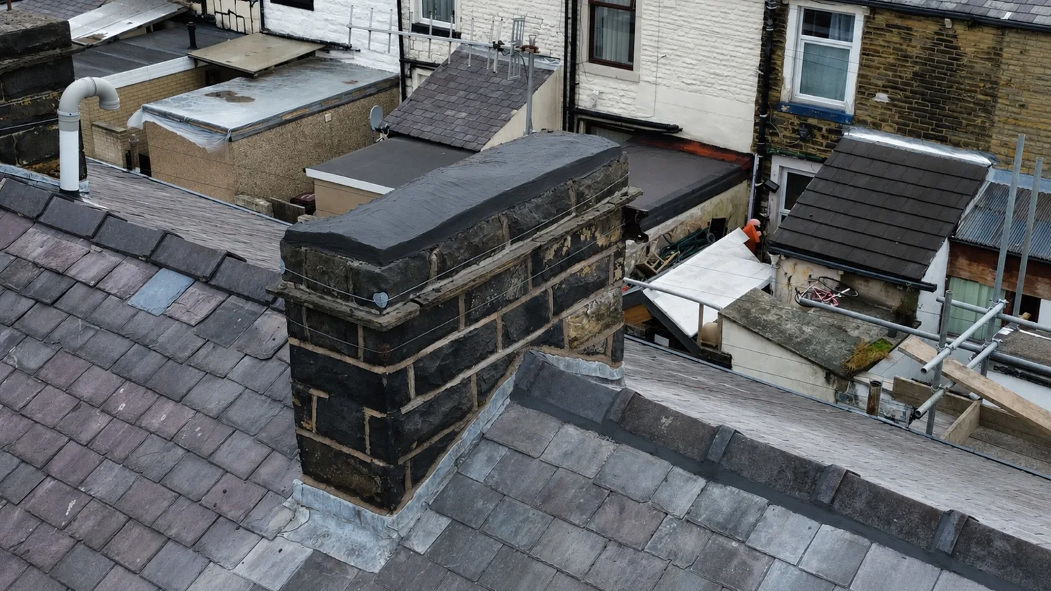 Chimney leadwork
